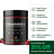 ASNESFIT: Colagénio Multi-Ação 1 & 3: Com Ácido Hialurónico e 12 Vitaminas